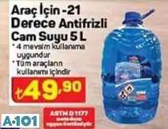 -21 DERECE ANTİFRİZLİ CAM SUYU -21 DERECE ANTİFRİZLİ CAM SUYU